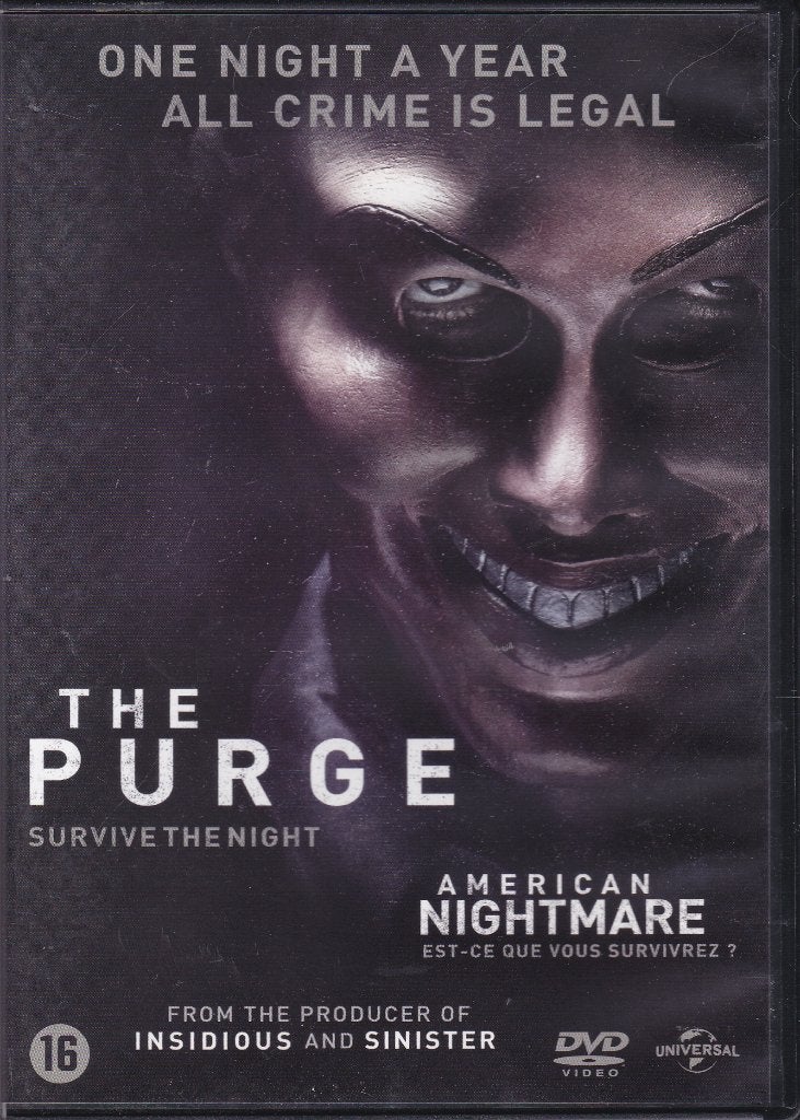 The purge ֎ 2013, Lena Headey, Ethan Hawke, Vanaf 16 jaar, Ophalen of Verzenden, Gebruikt, Thriller