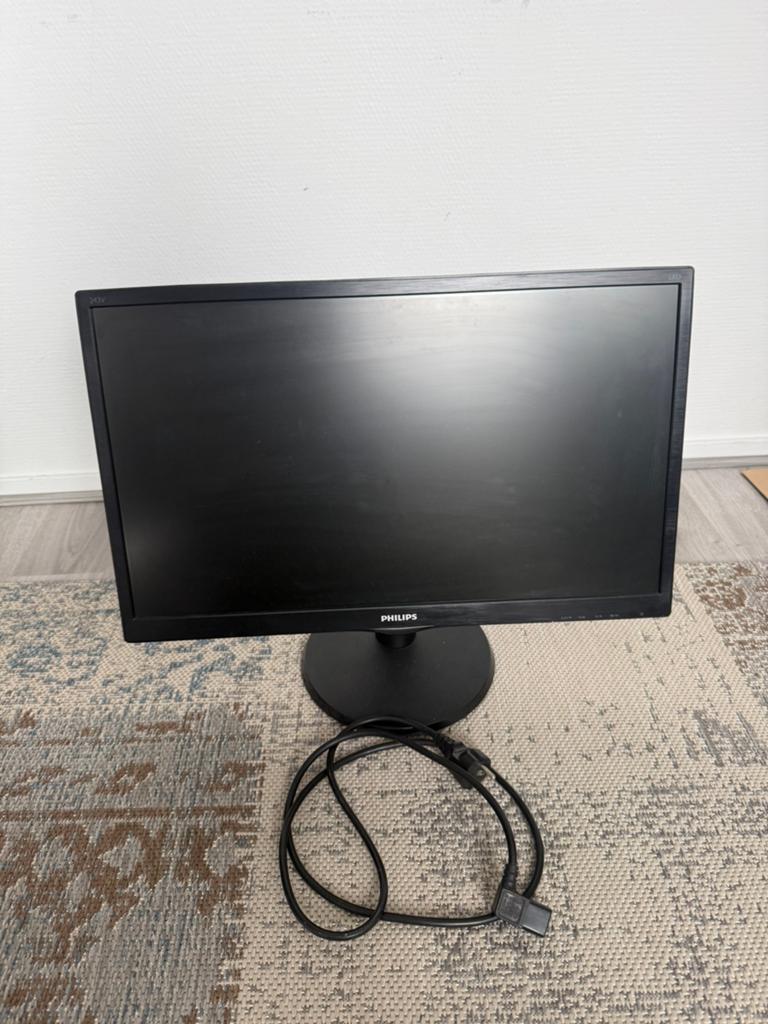 Philips monitor - 22 inch Full HD, Kantelbaar, Full HD, Ophalen of Verzenden, 60 Hz of minder
