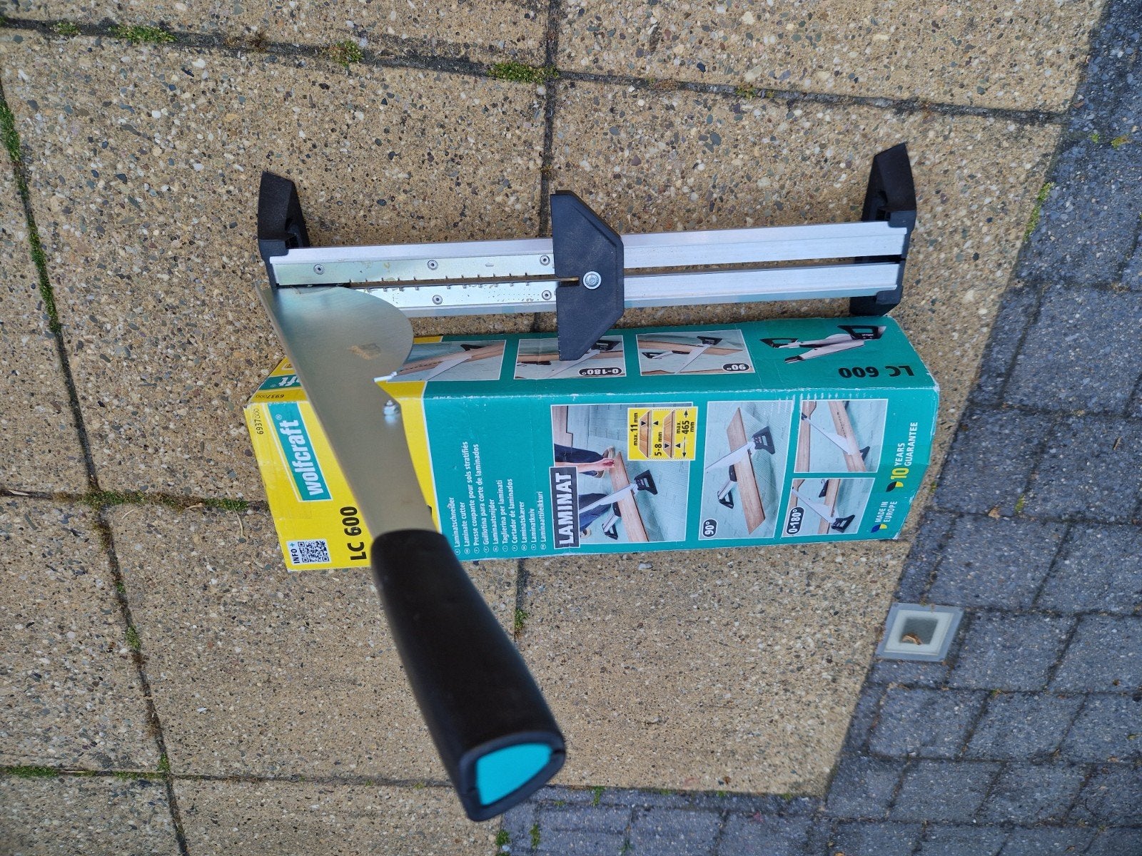 Wolfcraft LC 600 laminaatsnijder, Ophalen of Verzenden, Zo goed als nieuw, Snijgereedschap, Overige merken