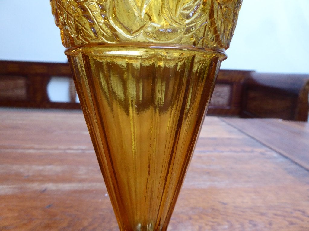 Art deco persglazen vaas, H. Heemskerk, Scailmont, Ophalen of Verzenden