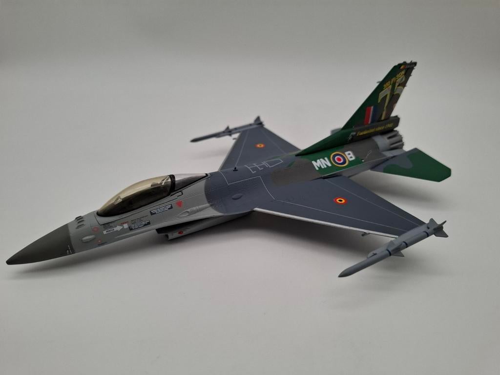 Herpa F16 A belgium 580434 1/72, Hobby en Vrije tijd, Modelbouw | Vliegtuigen en Helikopters, Nieuw, Vliegtuig, 1:72 tot 1:144