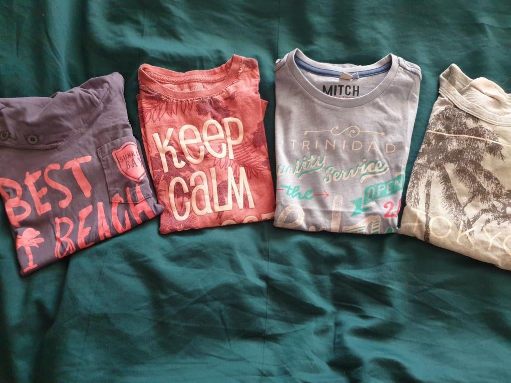 Shirt t-shirt Shoeby 104-116, Kinderen en Baby's, Kinderkleding | Maat 104, Zo goed als nieuw, Jongen, Shirt of Longsleeve, Ophalen of Verzenden