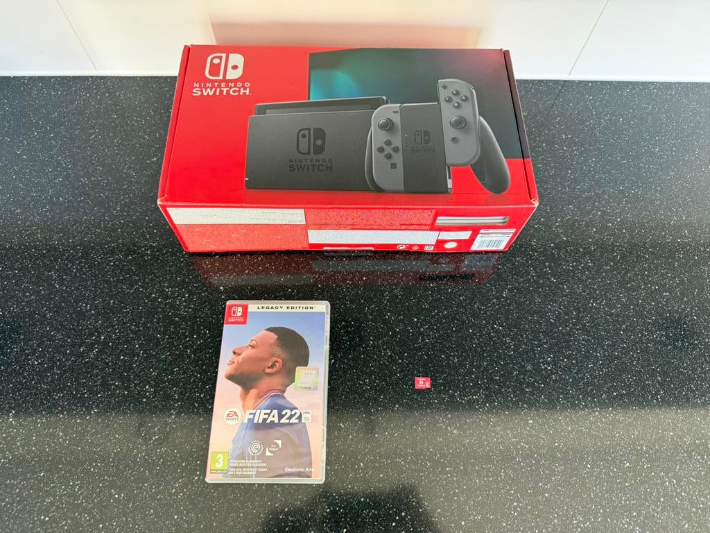 Nintendo Switch Grey | Compleet | Spellen | Accessoires, Spelcomputers en Games, Spelcomputers | Nintendo Switch, Zo goed als nieuw
