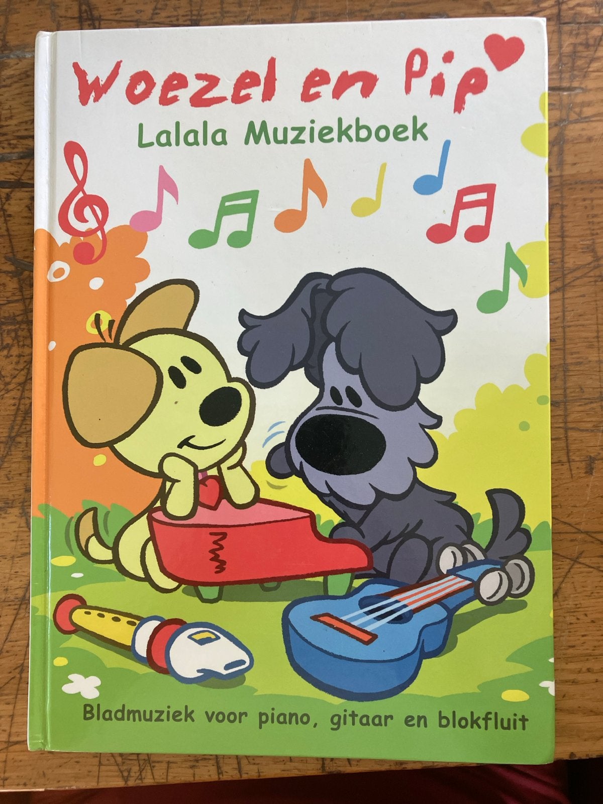 Woezel en Pip Lalala Muziekboek - Bladmuziek, Ophalen of Verzenden, Zo goed als nieuw