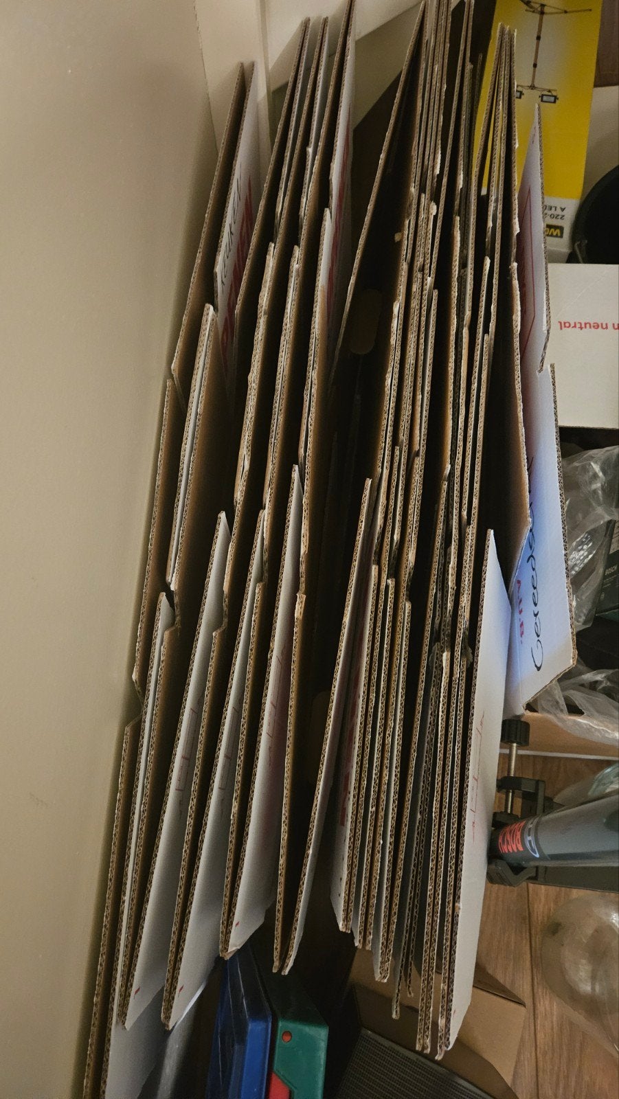 11x Verhuisdozen, Doe-het-zelf en Verbouw, Kratten en Dozen, Ophalen, 40 tot 60 cm, 50 tot 75 cm, 35 tot 50 cm