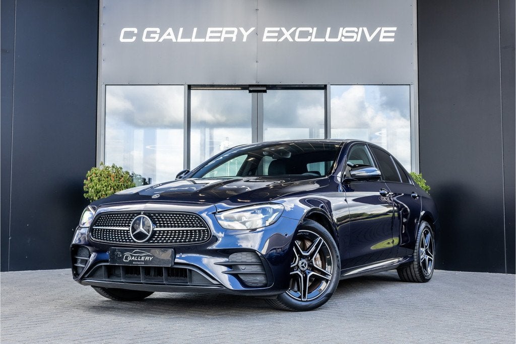 Mercedes-Benz E-Klasse E300 e AMG Line - Burmester | 360 Cam, Auto's, Achterwielaandrijving, Gebruikt, 4 cilinders, Plug-in hybride