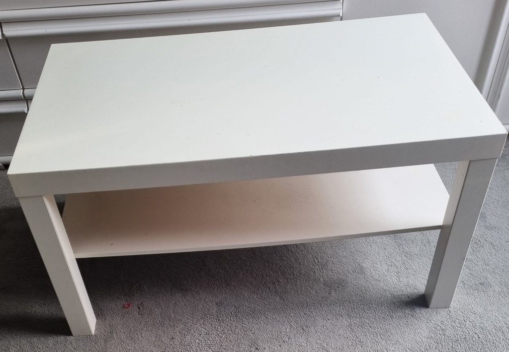 IKEA salontafel, Huis en Inrichting, Tafels | Salontafels, Ophalen, Gebruikt, 100 tot 150 cm, 50 tot 100 cm