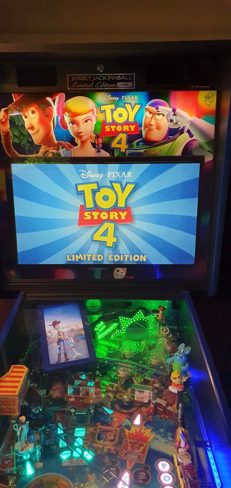 Jersey Jack Pinball Toy Story 4 LE, Verzamelen, Automaten | Flipperkasten, Elektronisch, Zo goed als nieuw, Flipperkast, Ophalen