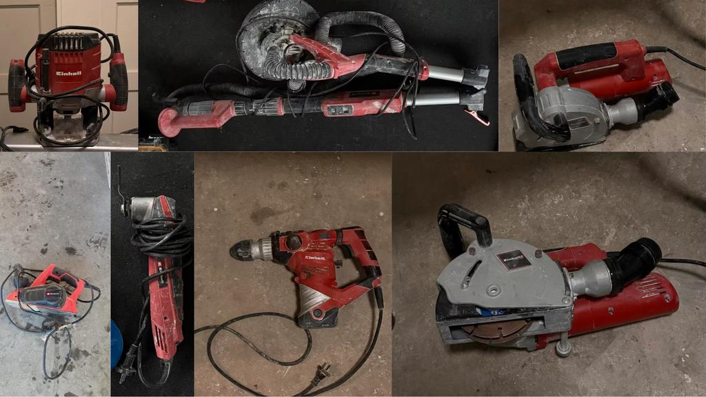 Einhell gereedschap set, Ophalen, Overige typen, Klopboormechanisme, Gebruikt