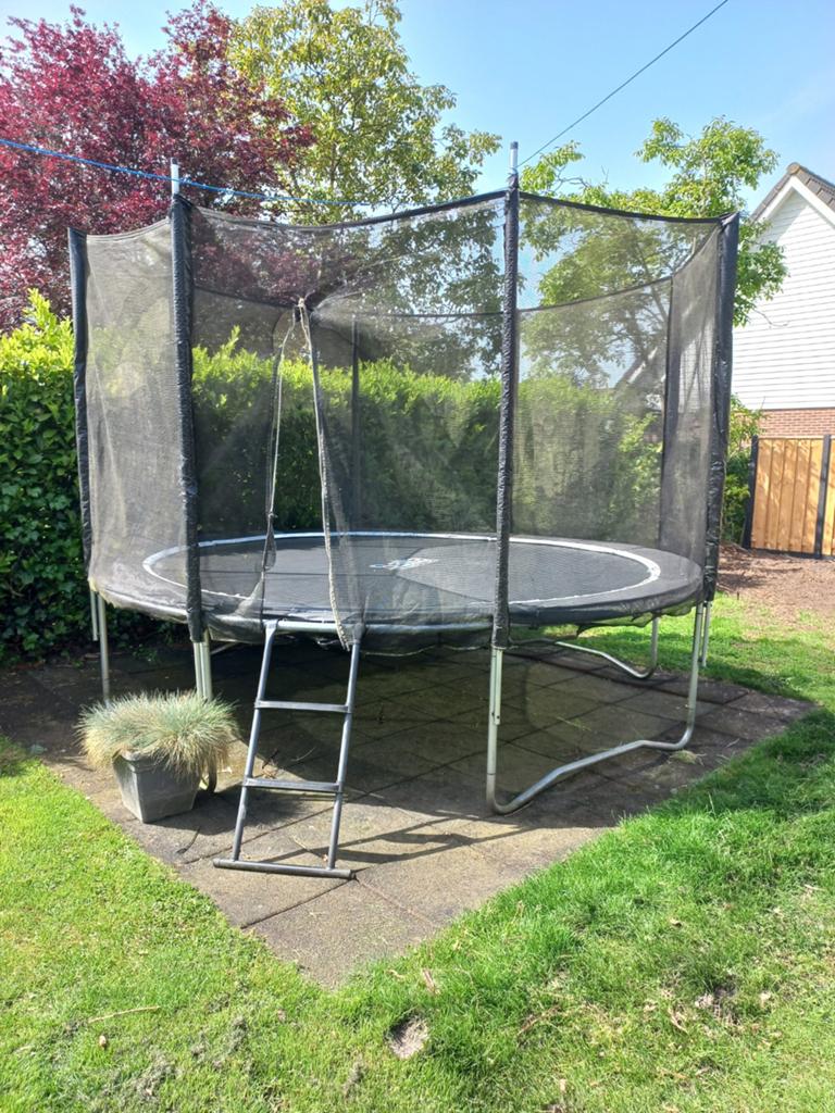 Trampoline Salta 3.66 cm, Ophalen, Gebruikt