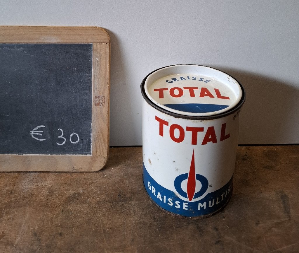 4. Diverse olie blikken dunlop reclame items auto, Ophalen of Verzenden, Gebruikt, Reclamebord