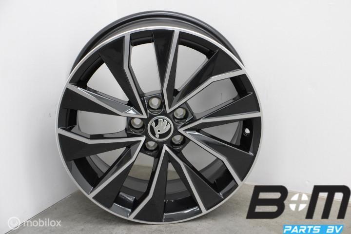 NIEUW! Org. 1 losse 16 inch velg Skoda Rapid! 6V0601025D, Gebruikt, Velg(en)