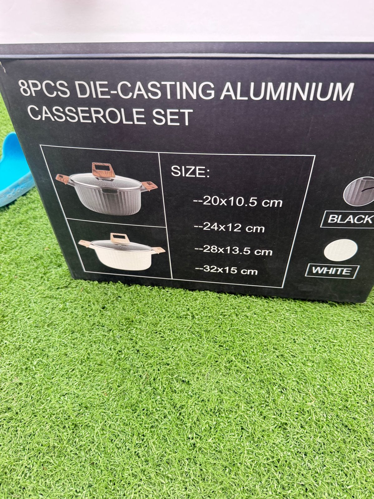 Royal Swiss 8-delige Die-Cast Aluminium Pannenset, Met deksel, Pannenset, Ophalen of Verzenden, Overige merken