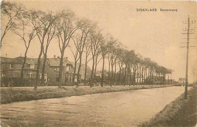 380-770-017 Dirksland  Boezemweg, Verzamelen, Verzenden, Voor 1920, Zuid-Holland