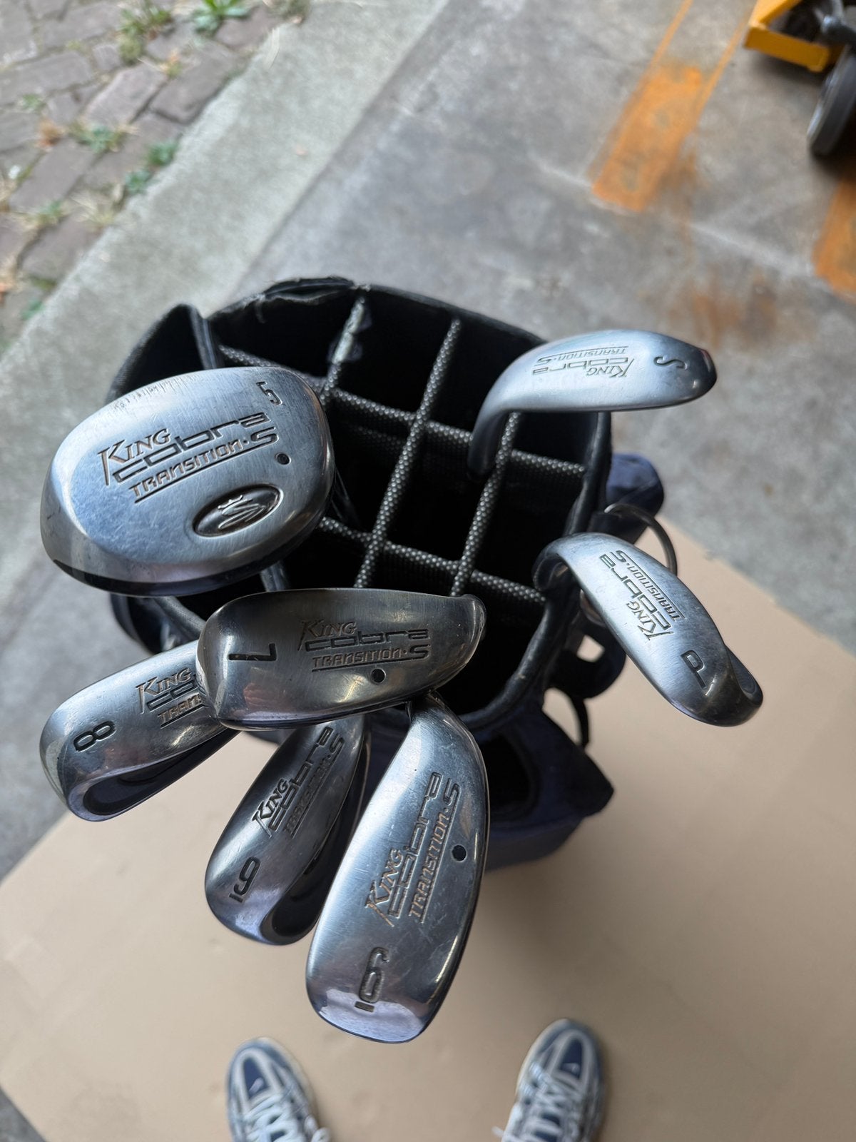 King cobra transitions s golf set, Ophalen of Verzenden, Zo goed als nieuw, Overige typen