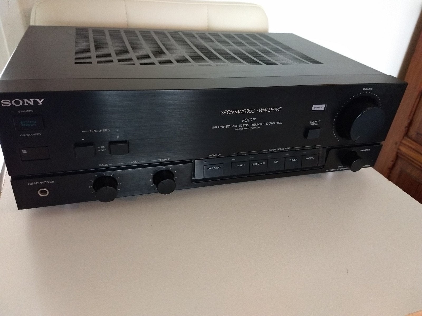 goede Sony Versterker TA-F310R, Ophalen, Zo goed als nieuw, Stereo, Sony