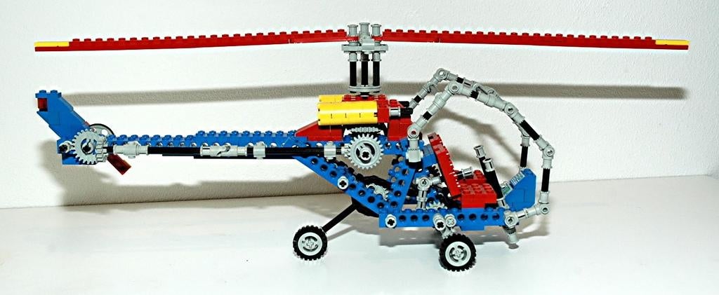 Lego Technic 8844 helikopter met instructies, Kinderen en Baby's, Speelgoed | Duplo en Lego, Ophalen of Verzenden