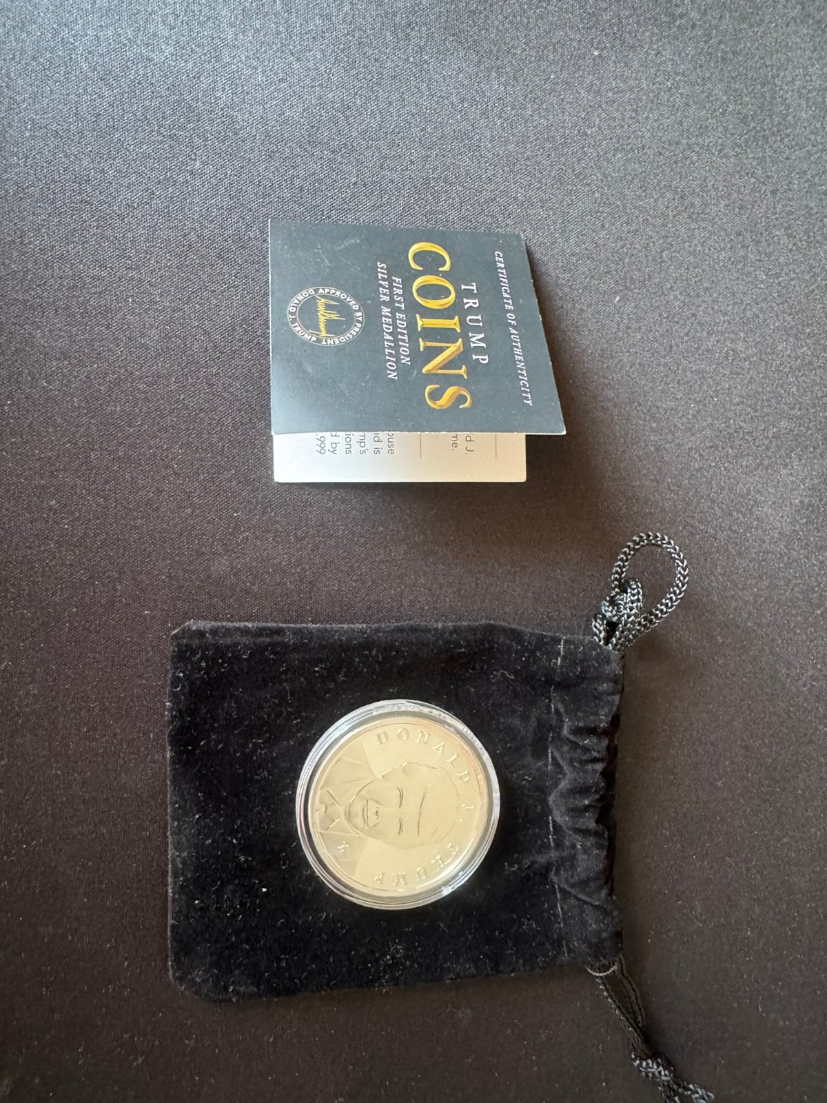 Trump Coins First Edition Silver Medallion, Ophalen of Verzenden, Koningin Beatrix