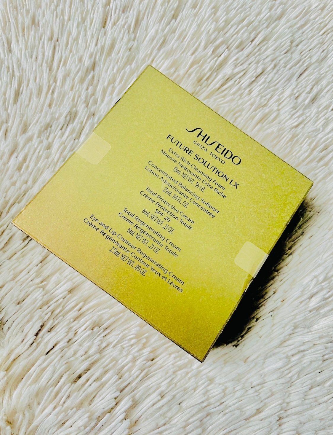 Shiseido Future Solution LX Mini Set, Ophalen of Verzenden, Nieuw, Gehele gezicht, Verzorging