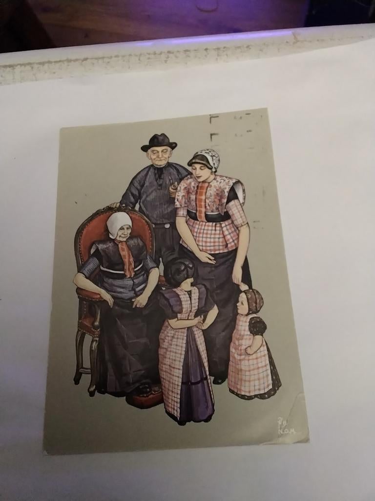 BUNSCHOTEN SPAKENBURG  1935, Ophalen of Verzenden, 1920 tot 1940, Klederdracht