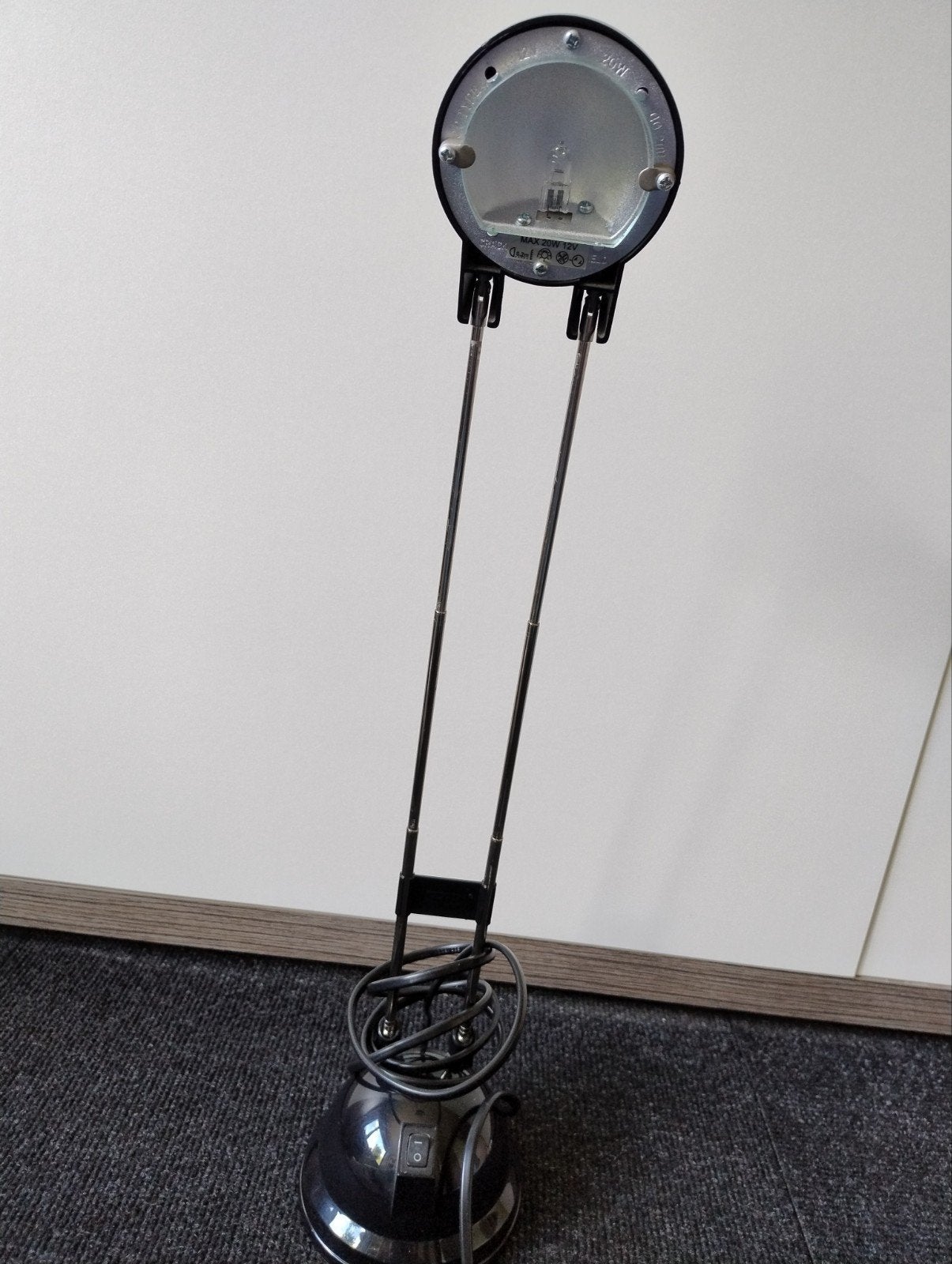 IKEA Espressivo Bureaulamp - Zwart, Verstelbaar, Bureaulamp, Overige fittingen, Ophalen of Verzenden, Zwart