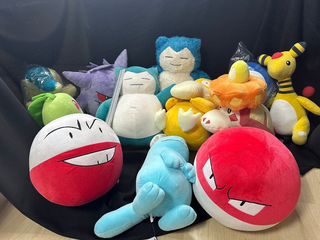 Pokémon knuffels uit Japan – Middelgroot per stuk, Verzenden, Zo goed als nieuw, Overige typen