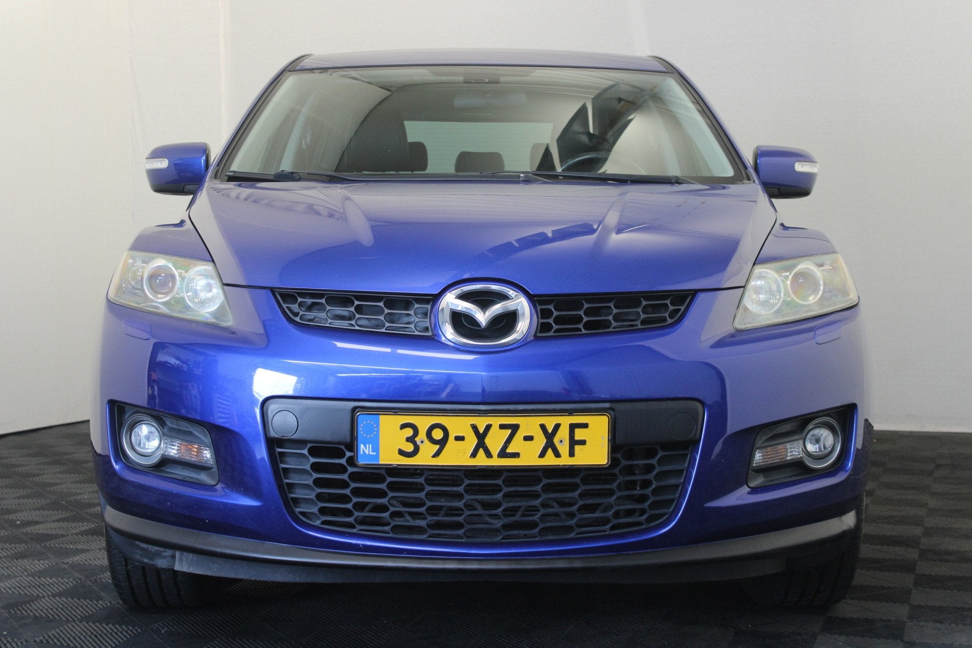 Mazda CX-7 2.3 Turbo Executive (bj 2007), Auto's, 1450 kg, Gebruikt, 4 cilinders, Blauw