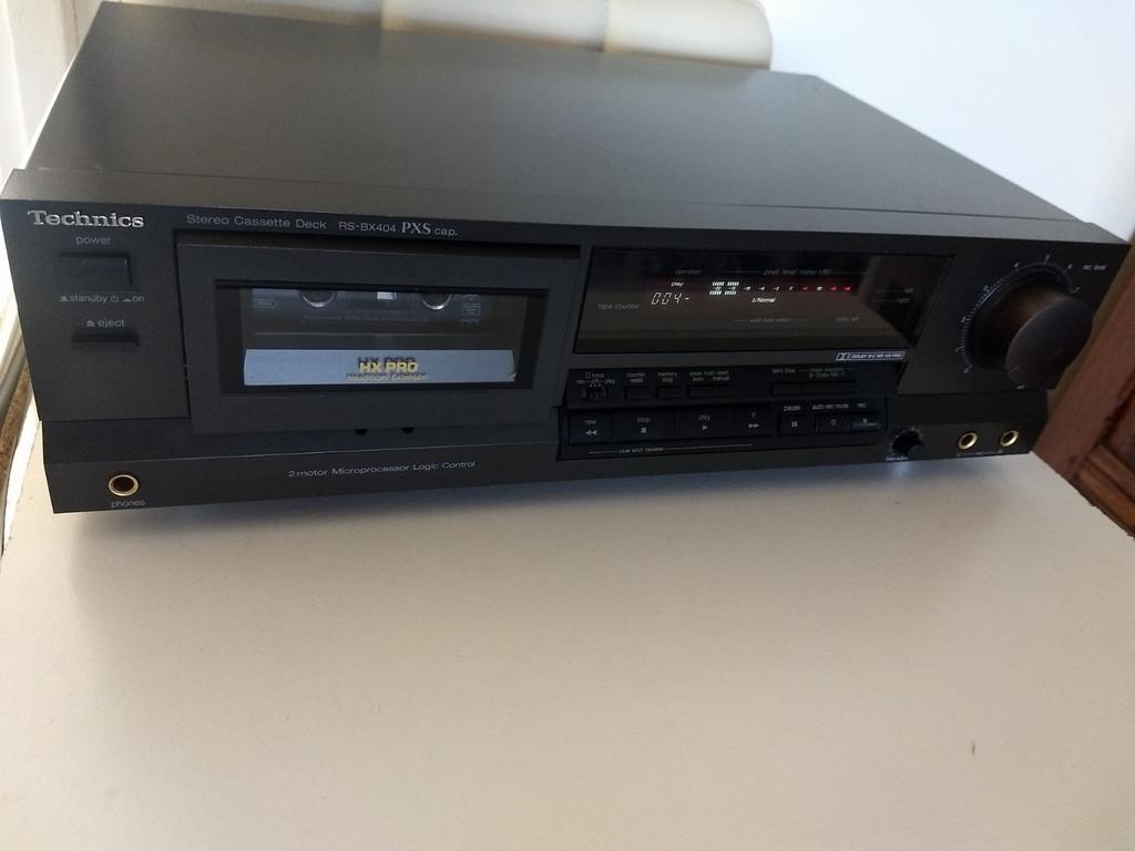 Goede Technics Cassettedeck RS-BX404, Audio, Tv en Foto, Cassettedecks, Ophalen, Enkel, Overige merken, Tiptoetsen