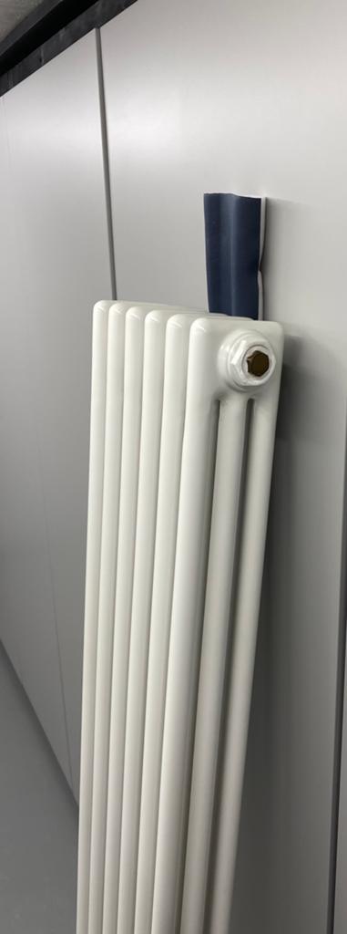 Kolomradiator CV Verticaal 3-Koloms 150cm x 29cm hudson reed, Doe-het-zelf en Verbouw, Ophalen, Gebruikt, Radiator, Minder dan 60 cm