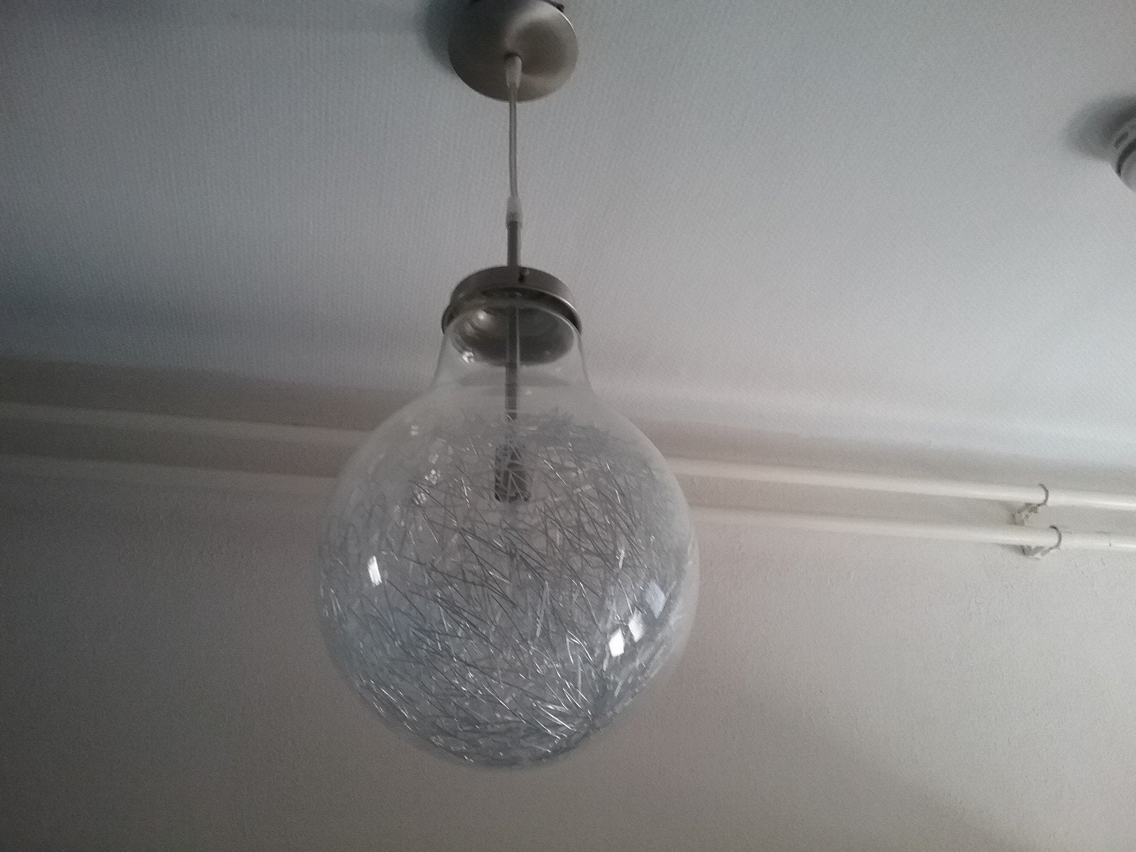 Moderne hanglamp met uniek draadontwerp, Ophalen, Modern, Sfeervol, E27 (groot), Zo goed als nieuw