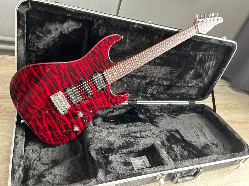 Suhr Modern Custom standard order 2004 met hardcase, Muziek en Instrumenten, Ophalen, Zo goed als nieuw, Solid body, Overige merken