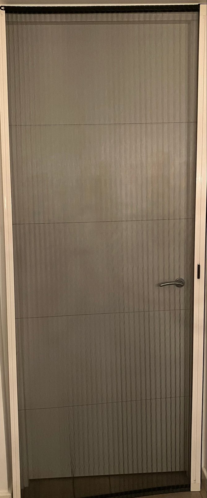 Plissé hordeur, Kunststof, 80 tot 100 cm, 215 cm of meer, Hordeur