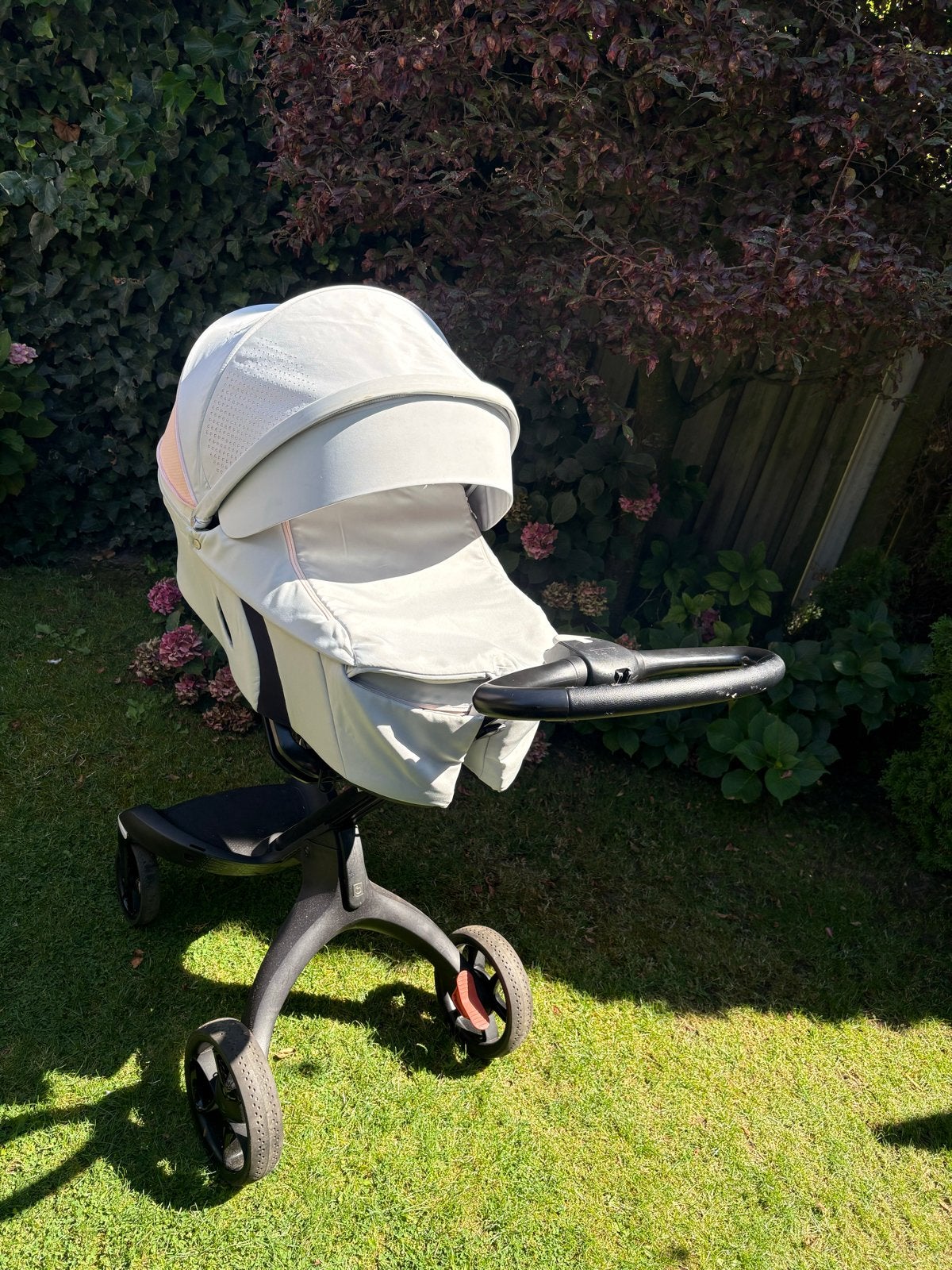 Complete Stokke Kinderwagen -nog zo mooi, Zo goed als nieuw, Met reiswieg, Ophalen, Kinderwagen