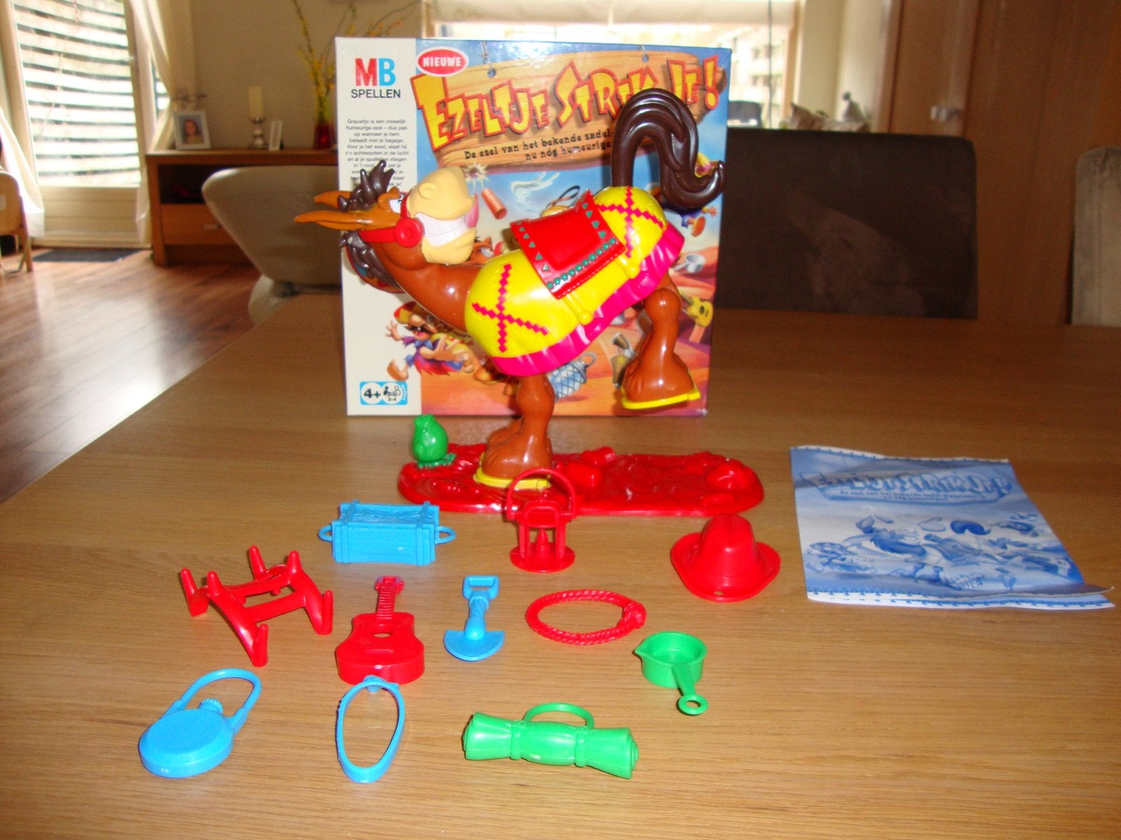Ezeltje Strekje! Bordspel van MB Spellen, Ophalen of Verzenden, Gebruikt, Jongen of Meisje