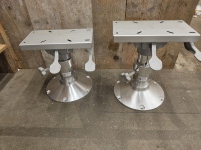 Stoelpoot Vetus handmatig 35-47 cm, Niet ingevuld, Nieuw, Niet ingevuld, Niet ingevuld