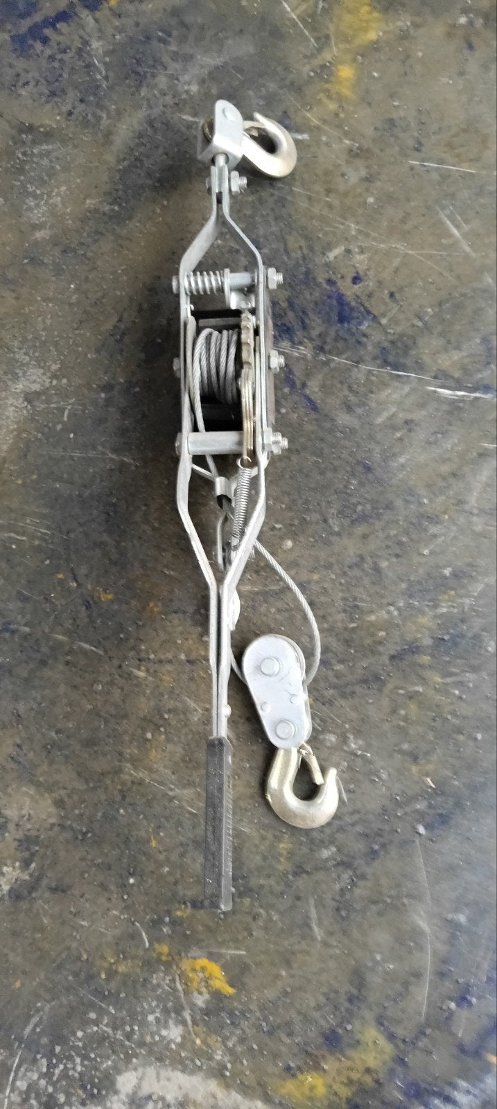 Handmatige staalkabel trekker - Lier met kabel, Ophalen of Verzenden
