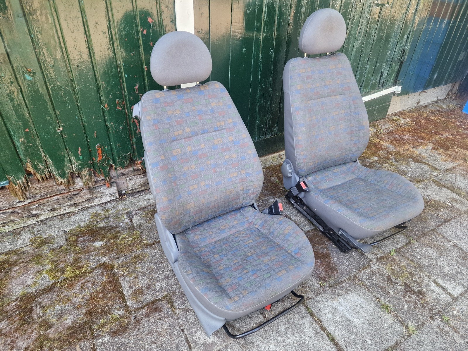 Voorstoelen v. Opel Corsa C, model 4 stekkers, Auto-onderdelen, Gebruikt, Opel, Ophalen of Verzenden, Nb