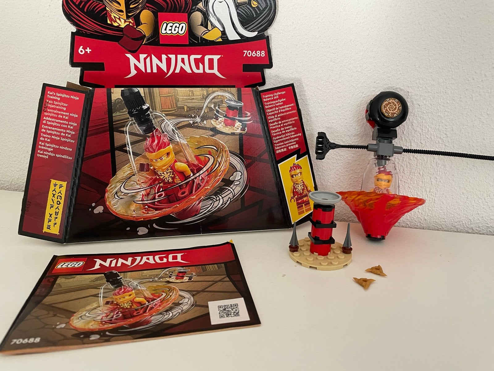 LEGO Ninjago 70688 Kai's Spinjitzu Ninja Training, Ophalen of Verzenden, Zo goed als nieuw