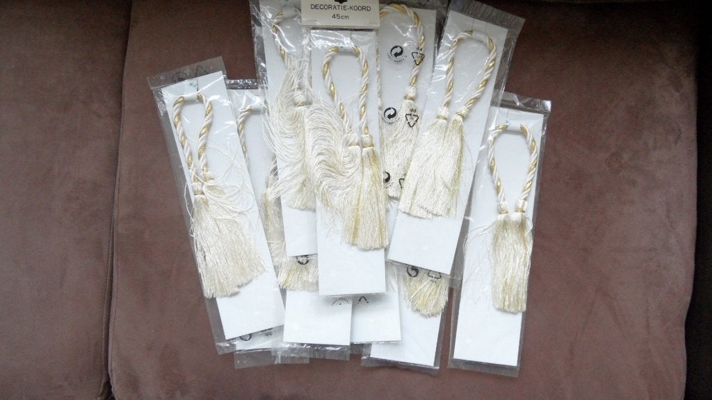 SIERKWASTEN VOOR GORDIJNEN ETCETRA (GLOEDNIEUW)., Ophalen of Verzenden, Nieuw, Beige