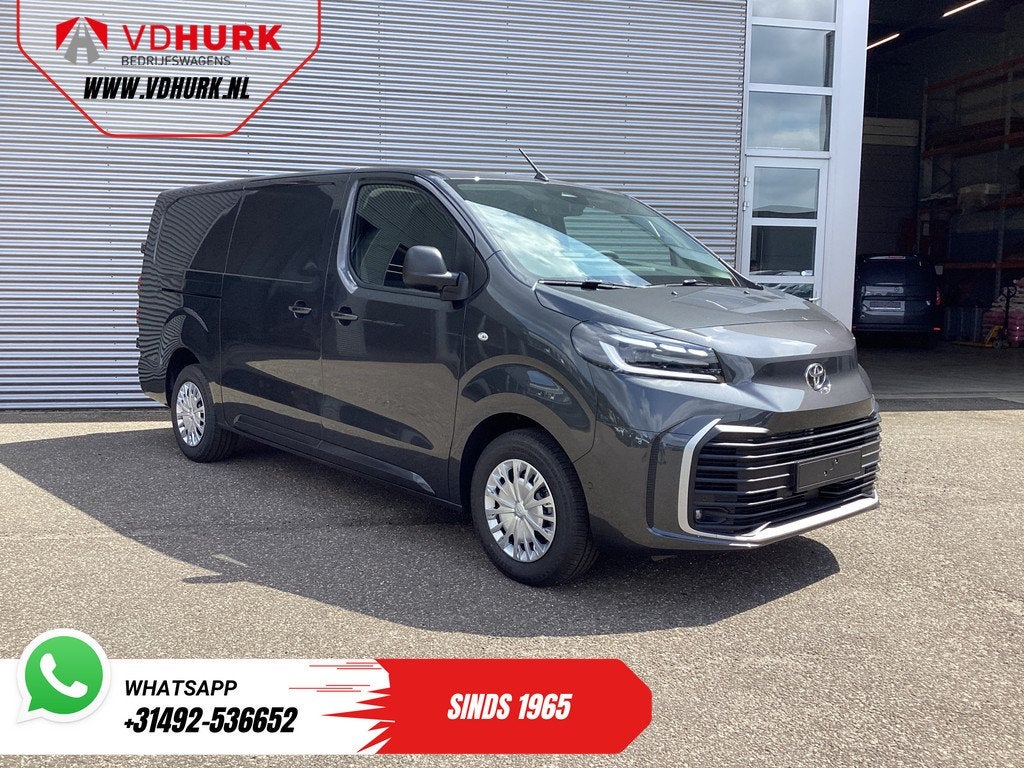 Toyota PROACE Electric Worker 75 kWh L3 345 km WLTP LED/ Sne, Gebruikt, Origineel Nederlands, USB, 2028 kg