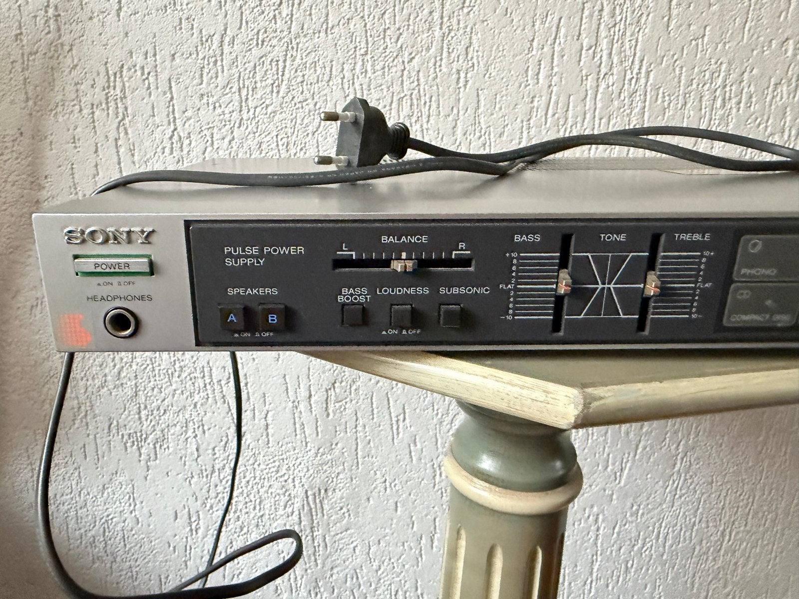 Sony TA-V5 Geïntegreerde Stereo Versterker 80W, Gebruikt, Ophalen of Verzenden, 60 tot 120 watt, Sony