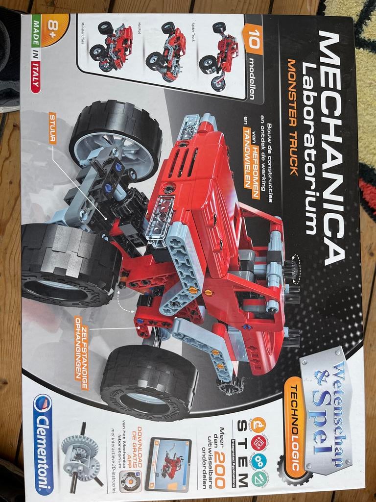 Clementoni Mechanica Laboratorium Monster Truck - Nieuw, Ophalen, Nieuw, Overige merken