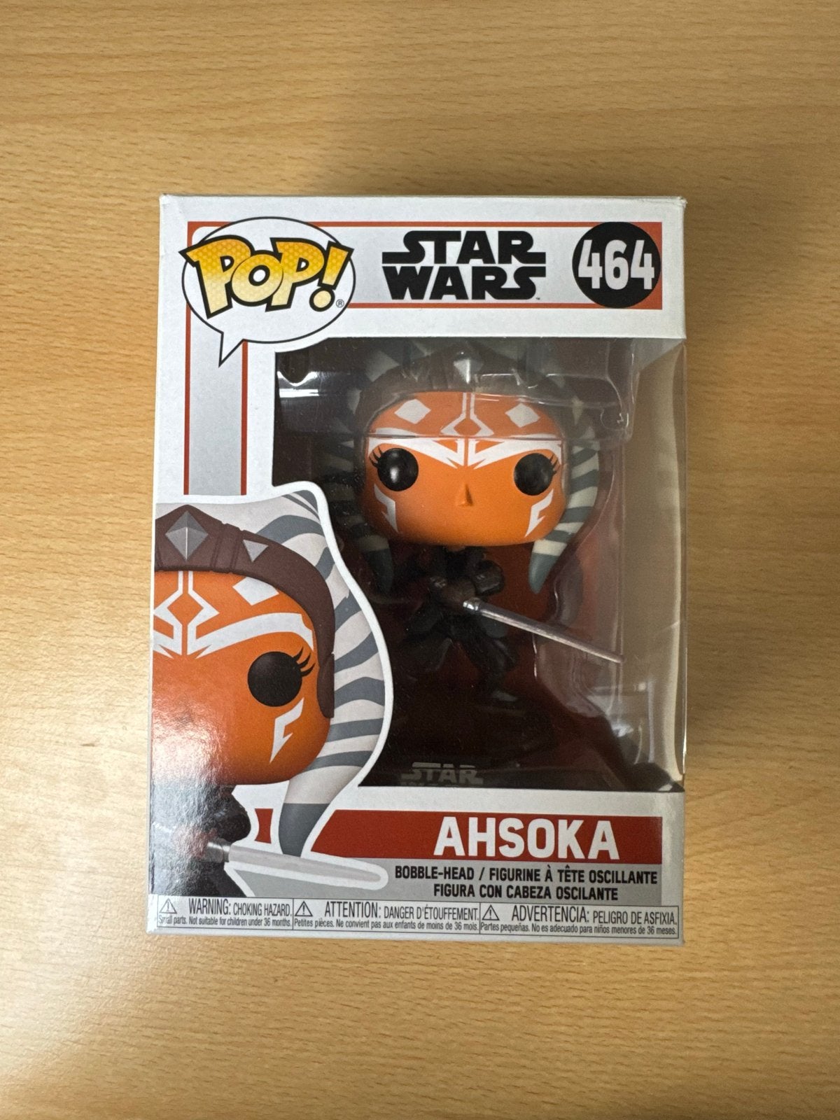 Funko Pop! Star Wars Ahsoka Tano #464 Bobble-Head, Ophalen of Verzenden, Nieuw