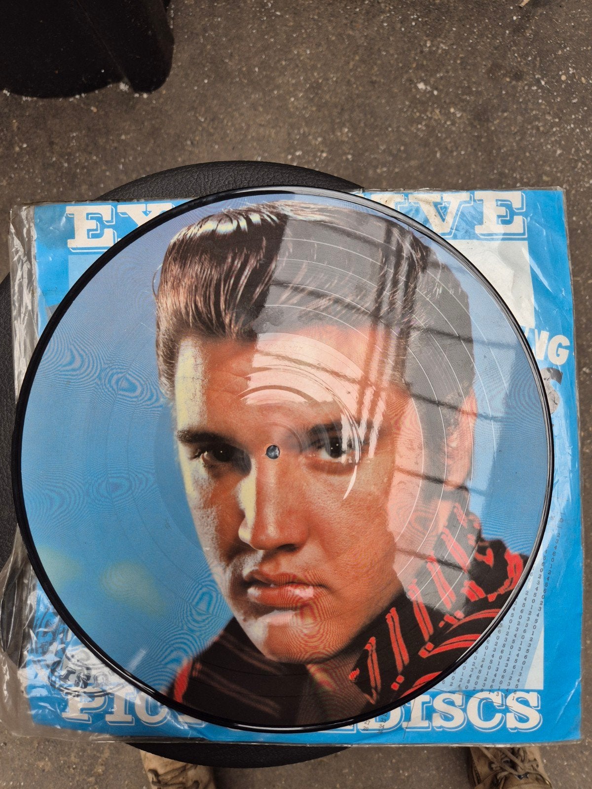 Bijzondere Elvis Presley Picture Disc LP - Teddy Bear, Ophalen of Verzenden