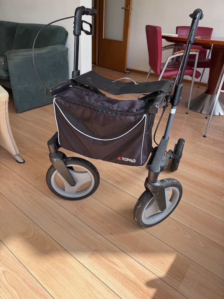 Topro olympos exp m rollator, Ophalen, Lichtgewicht, Gebruikt