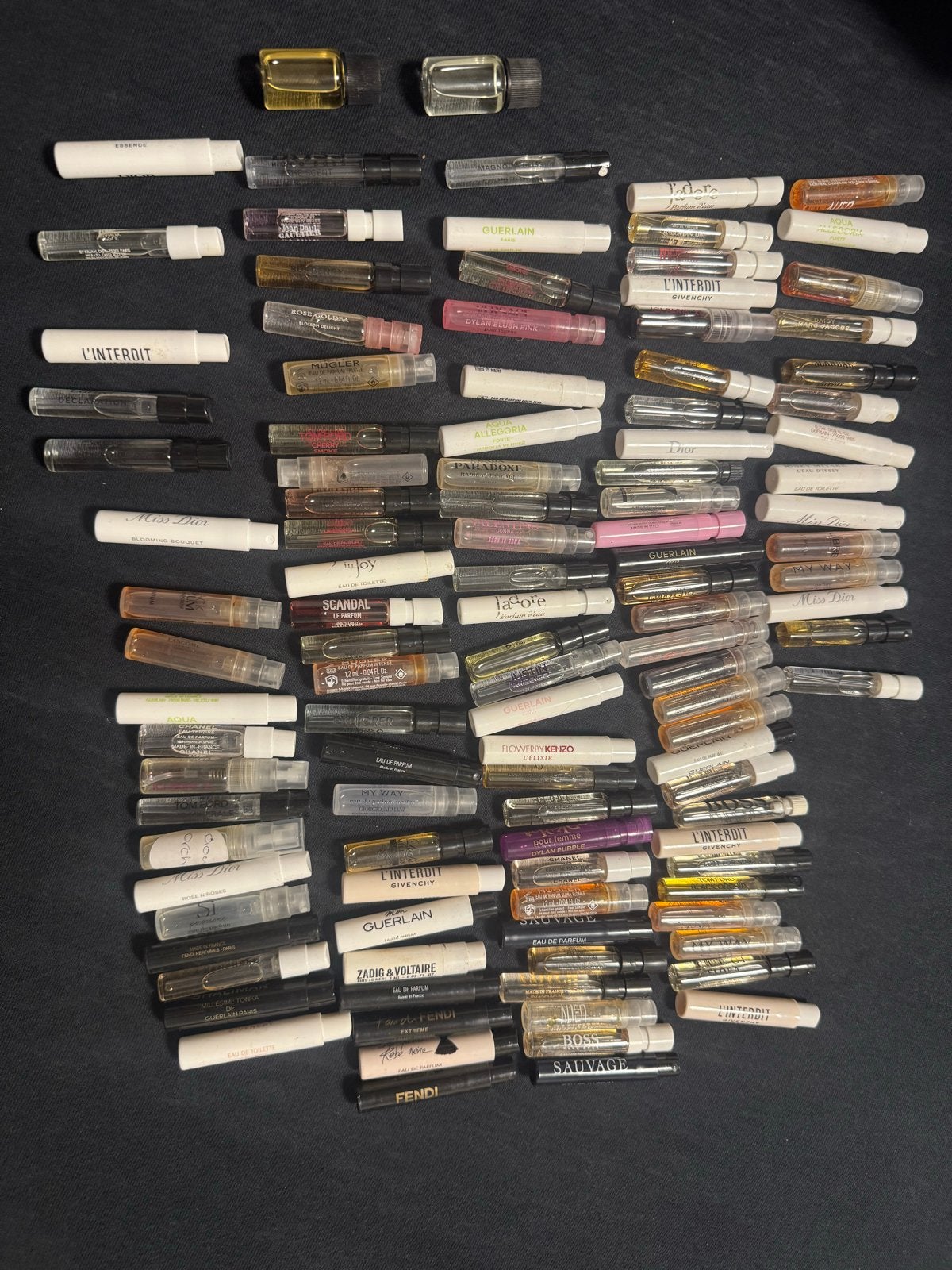 Grote collectie parfum samples - Dior, Guerlain, Givenchy, Ophalen of Verzenden, Zo goed als nieuw