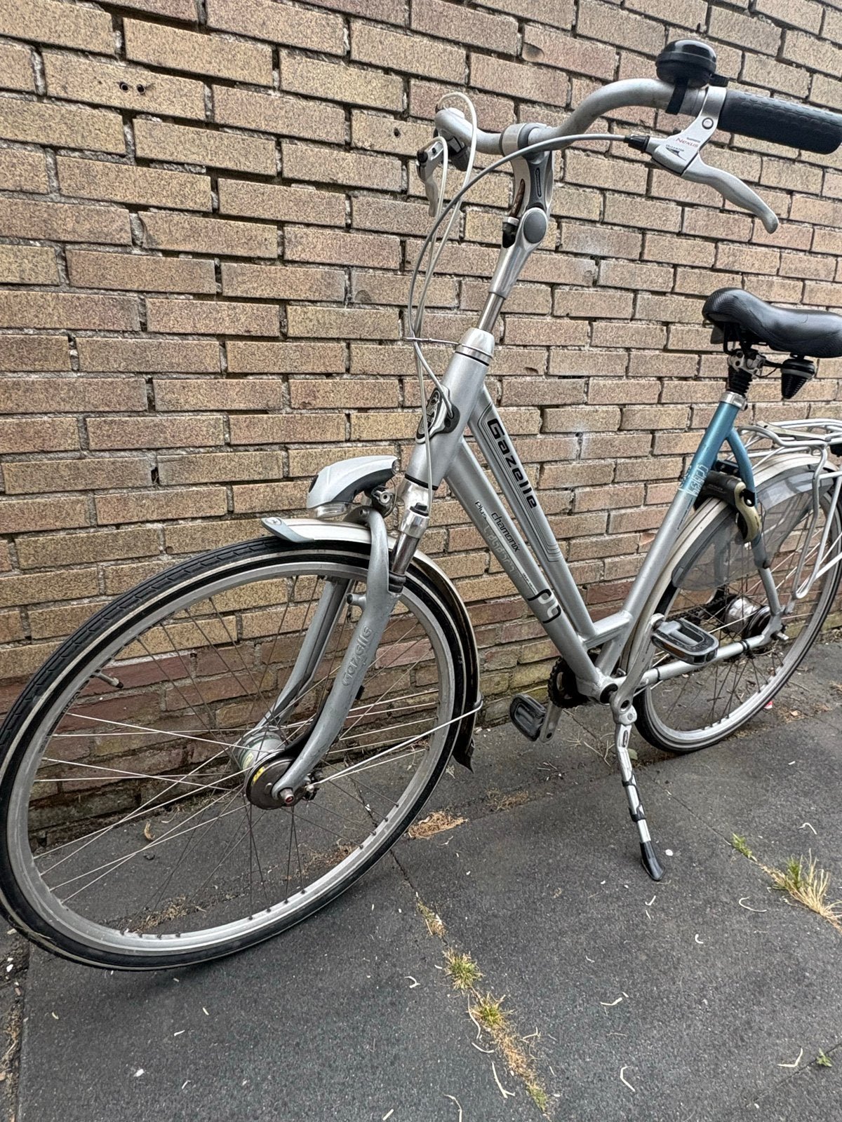 Gazelle Chamonix Damesfiets - Zilver, Ophalen, Terugtraprem, Versnellingen, Gazelle