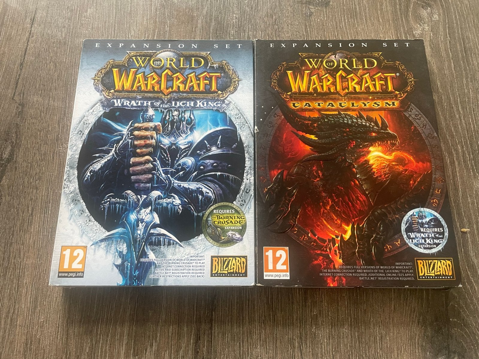 World of Warcraft: Wrath of the Lich King & Cataclysm, Online, Gebruikt, Ophalen of Verzenden, Role Playing Game (Rpg)