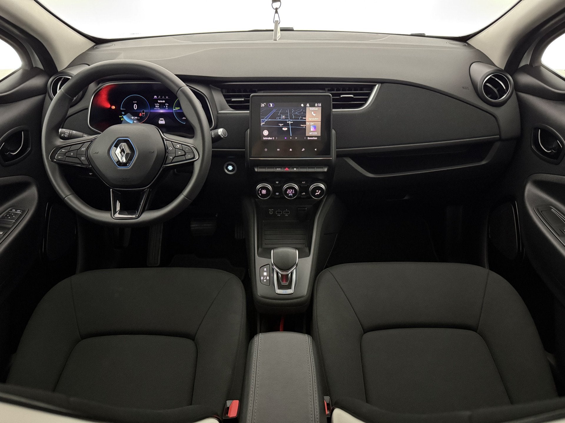 Renault ZOE R110 52 kWh Koopaccu | Snelladen | SOH 90% | Vir, 392 km, Stof, Gebruikt, Wit