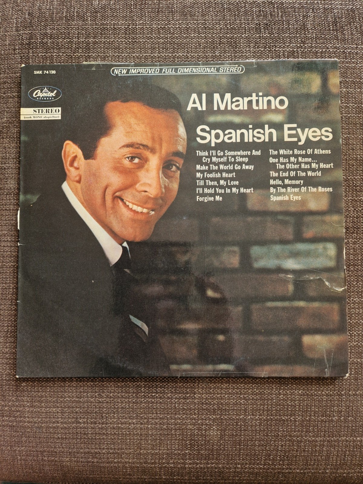 Al Martino - Spanish Eyes (LP, Stereo), Ophalen of Verzenden, Gebruikt, 12 inch